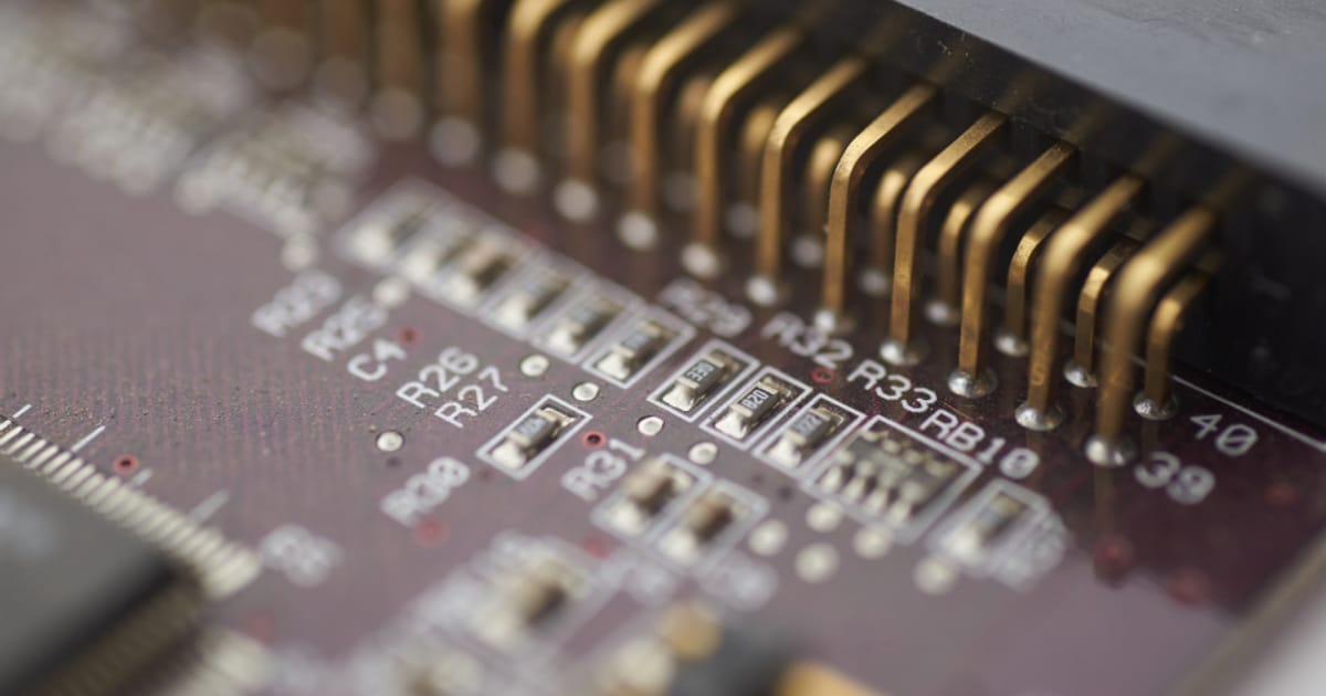 Circuit board technology — illustrating an article on Best Prompt Injection Resources Defenses, Tools, and Datasets